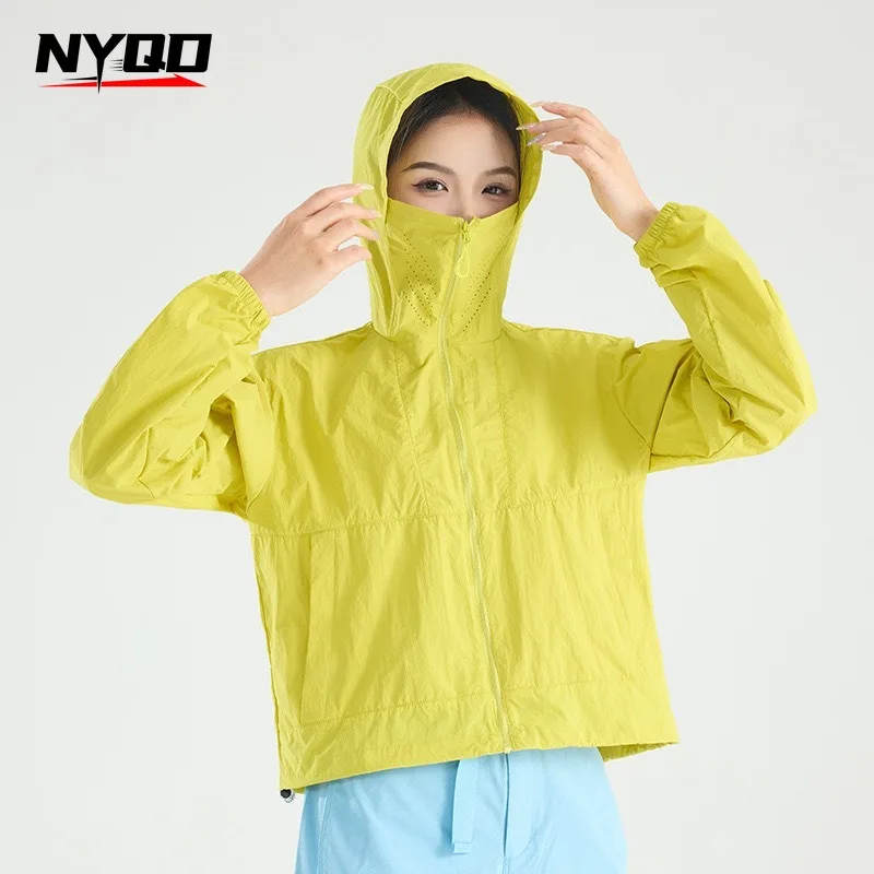 

UnisexUPF50+ UV Protection Jacket Summer Lightweight Breathable Skin Coat Outdoor Hiking Camping Cycling Sun Protection Clothing