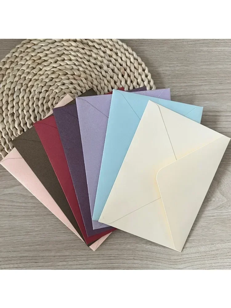 10pcs14x19cm Invitation High end Premium Solid Color Card Envelope