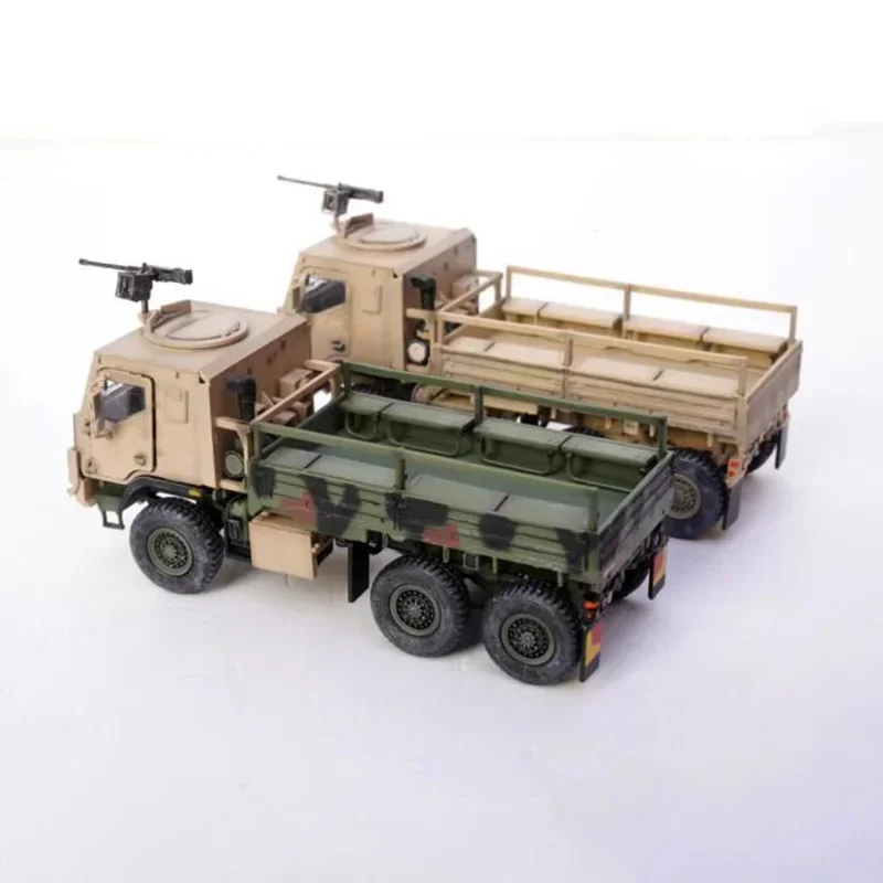 

2024 New Hot Sale Home Decor 1/72 Scale American FMTV M1083 Tactical Truck Armored Cab Finished Model Collection Toys Gifts