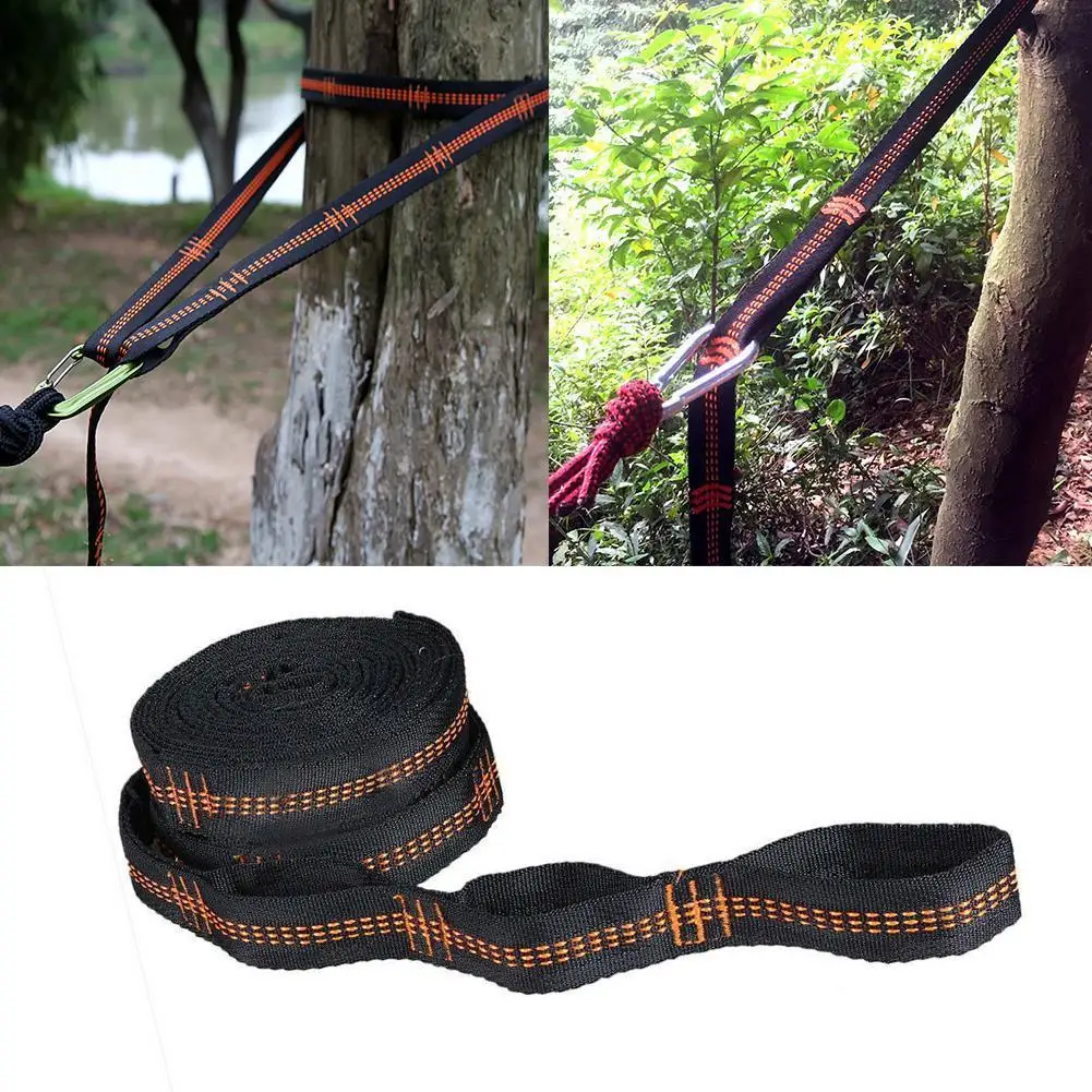 1/2PCS Hammock Straps Belts Extra Strong & Lightweight Ropes and 600 LBS Breaking Strength No Stretch Polyester Hammock Straps