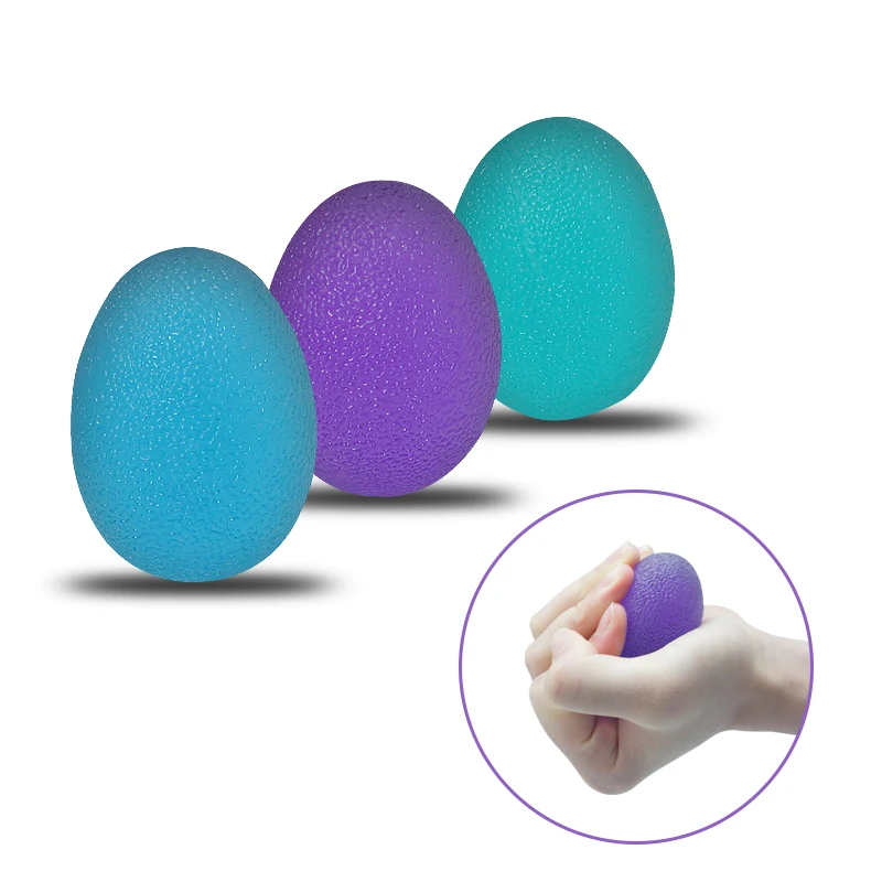 Peradix Hand Grip Strength Trainer Stress Relief Ball Wrist Rehab Therapy Hand Finger Grip Equipment Ball Squishy Toys