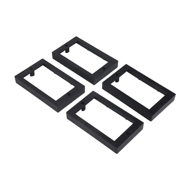 DT19-4Pcs 1/2Inch Single Gang Outlet Box Extender,Electrical Outlet Extender Receptacle Extender Outlet Extension Box