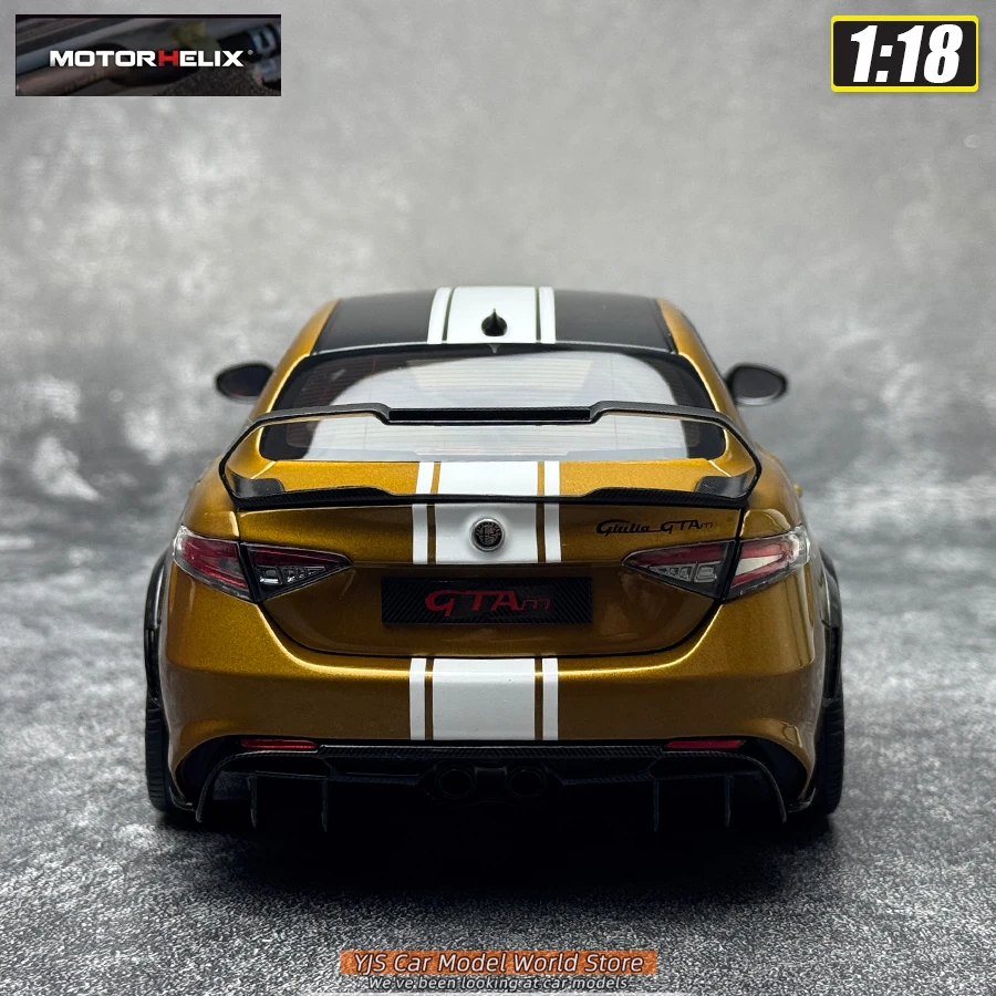 MOTORHELIX 1/18 Alfa Romeo Giulia GTAm Car model Metal die cast