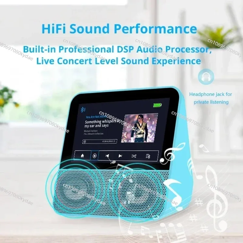 7 Inch Touchscreen HD Smart Portable Mini LCD Digital ISDB-T Television Rechargeable USB Player