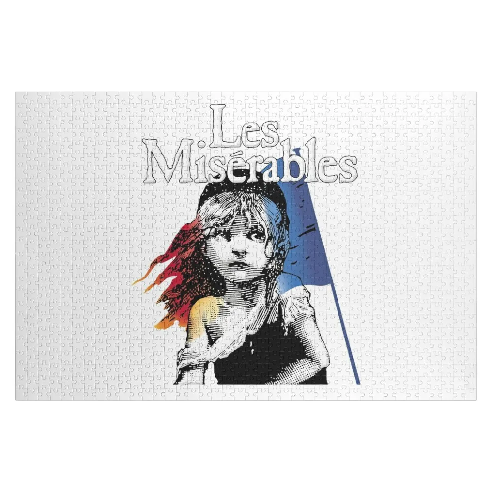 Les Miserables - Les Misérables Essential T-Shirt Jigsaw Puzzle Photo Personalized Gifts Custom Customized Kids Gift Puzzle