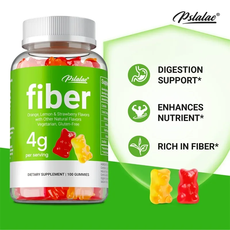 

Fiber Gummies - Improves Digestive Health, Restores Natural Gut Flora, and Supports Overall Health and ImmunitySupplements