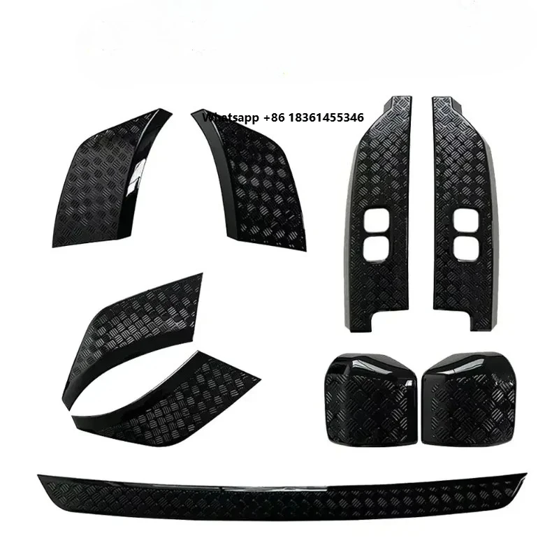 

For Defender 110 2023 ApolloCar Rearview Mirror Cover Front Rear Bumper Side Scratch Guard