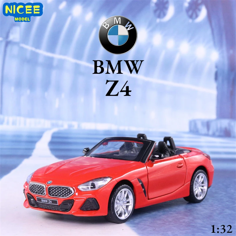 1:32 BMW Z4 M40I sports car High Simulation Diecast Car Metal Alloy Model Car Children\'s toys collection gifts F100