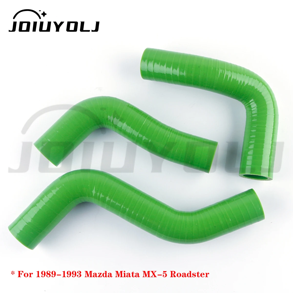 3Pcs Silicone Radiator Coolant Hose Pipe Kit For 1989-1993 Mazda Miata MX-5 Roadster NA6CE B6ZE 1.6L 1990 1991 1992