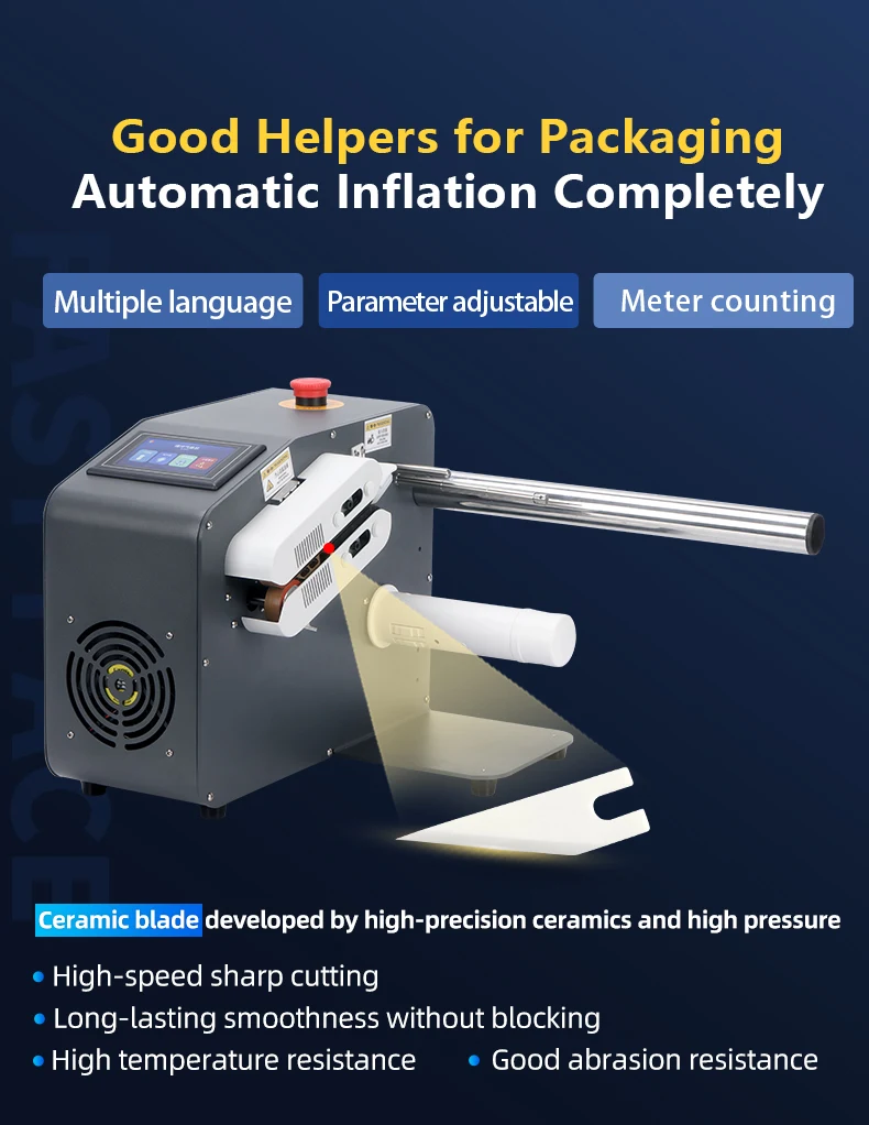 Air Cushion Machine Factory direct sales Pouch Automatic Portable Pillow Air Bubble Packaging Making Machine Machine Zl6000