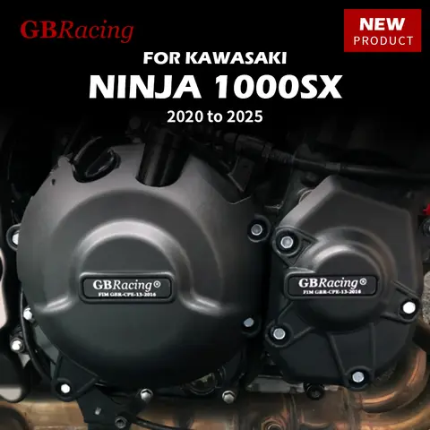GB Racing NINJA1000SX 2020 ~ 2025 + 오토바이 엔진 보호 커버 가와사키 바디 및 프레임 클러치 펄스 보호 커버