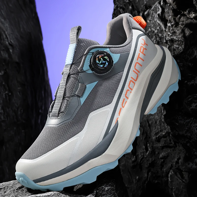 

2026 New Men's Hiking Shoes Outdoor Anti Slip Fashion Hiking Shoes Men's Off Road Casual Shoes