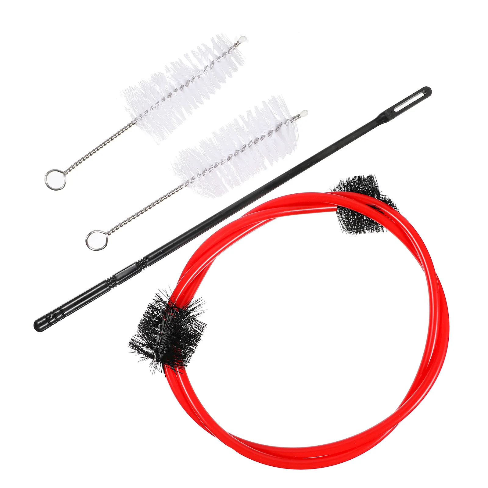 Set di spazzole per pulizia cornetta da 4 pezzi Kit di accessori per spazzole per serpette professionali durevoli per la manutenzione della tromba