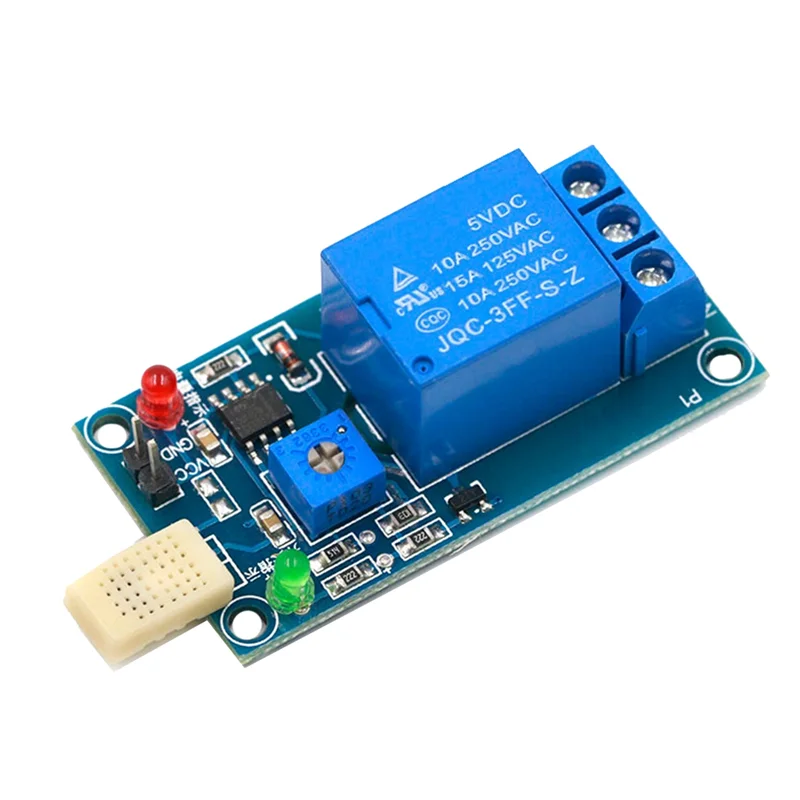 B23B Humidity Switch Module HR202 Humidity Switch Relay Module Humidity Sensor Controller DC5V Portable Module