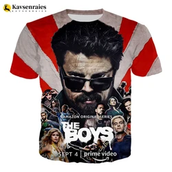 2022 New Fashion TV Series The Boys 3D Printed T-shirt Unisex Casual Oversized T Shirt Men Women Harajuku Streetwear Tops