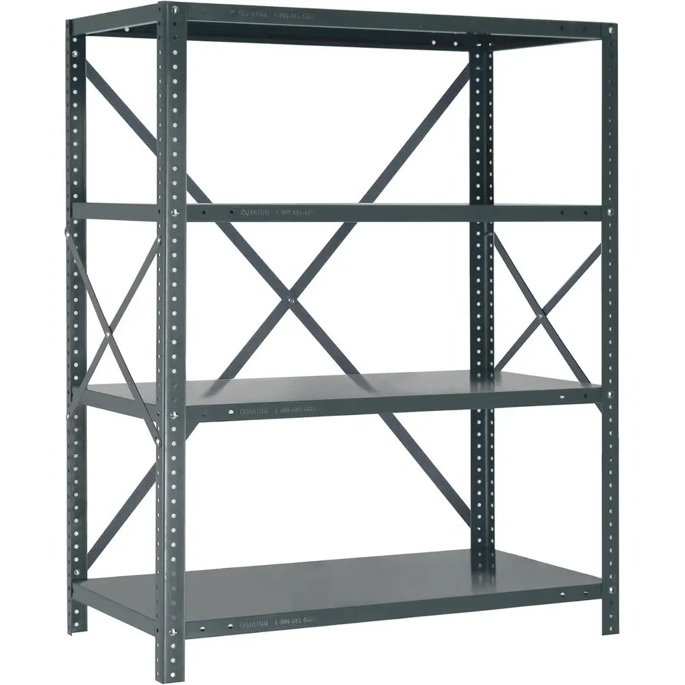 

Sturdy 4-Tier Shelving Unit: 39 High x 36 Wide x 18 Deep
