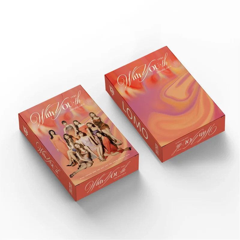 55pcs KPOP TWICE Mini13 LOMO Card High Quality HD Photo Card Fan Collection Gift K-POP Album Postcard MOMO NAYEON SANA DAHYUN