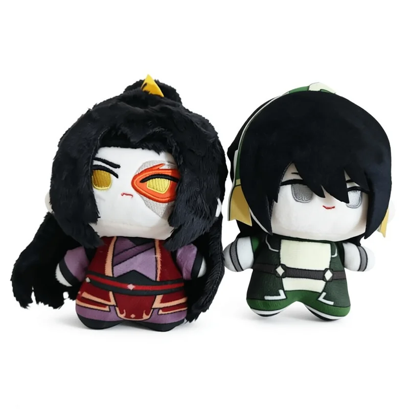 Anime Zuko Toph Beifong Cosplay Keychain Q Version Plush Cotton Doll Backpack Pendant Keyring Adult Collection Accessories