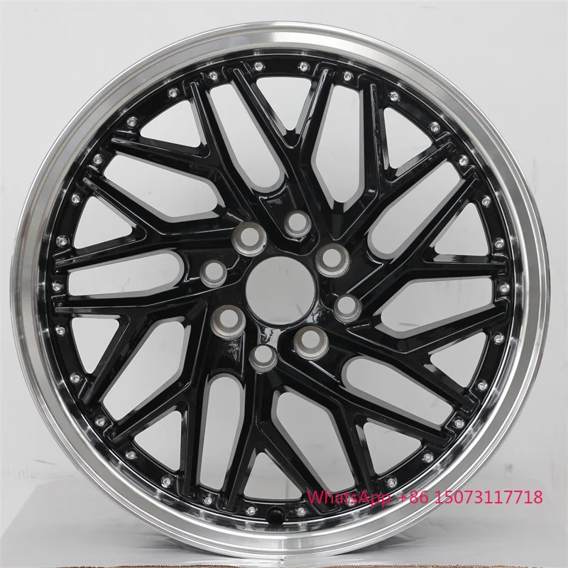 

16" 17" Inch Replica Alloy Wheel 4/5 Holes 4x100 4x114.3 5x100 for Passenger Car Wheel Rims for Wholesale