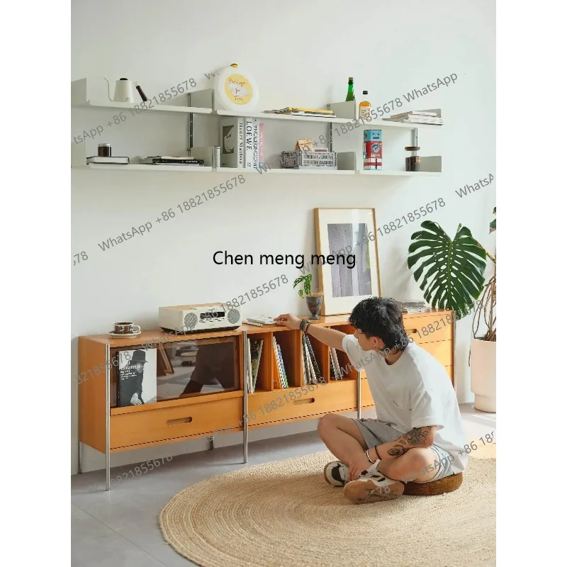 

RR Locker | Nordic Japanese retro living room bedroom functional combination storage TV storage