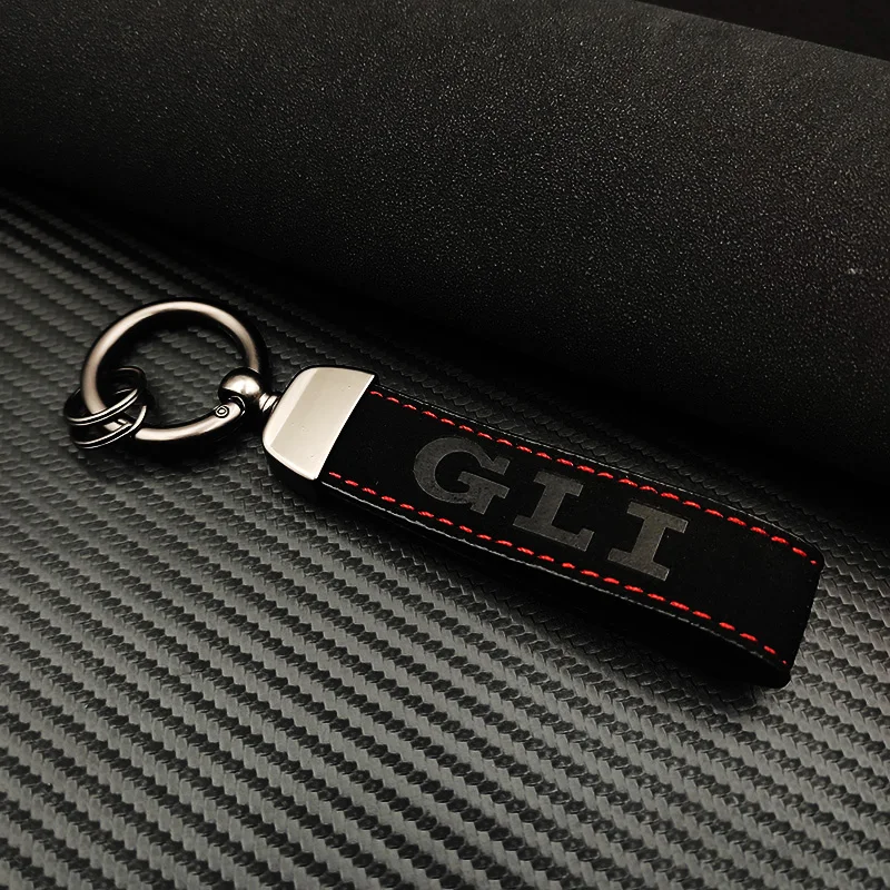 جلد الغزال سيارة المفاتيح للنساء ، الإكسسوارات ، VW Golf 2 ، 4 ، 5 ، 6 ، 7 ، R ، 8 ، MK2 ، MK4 ، MK6 ، MK7 ، GTD ، GTE ، TDI ، TSI, GTI, 2023