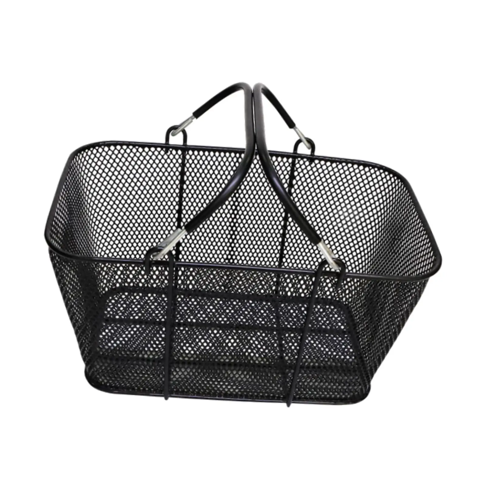 Shopping Basket with Handles Hand Basket for Supermarket Bar Retail Store