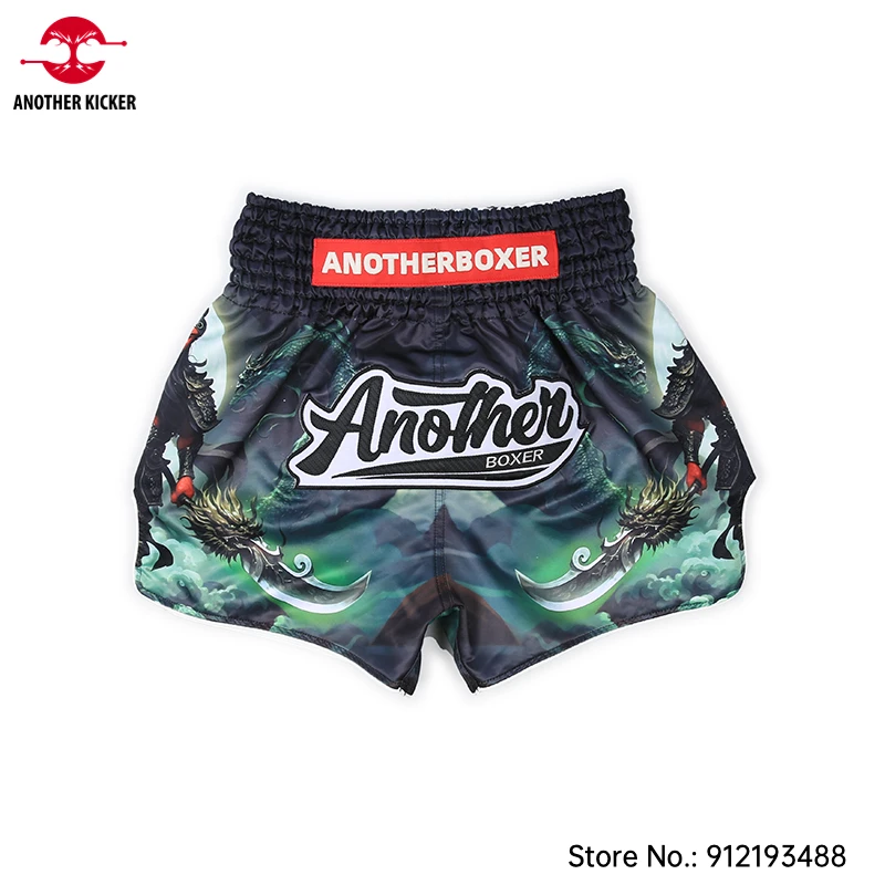 Muay Thai Shorts New Designed Thailand Boxing Shorts Men's Women's Child Grappling Kickboxing Fight Shorts Martial Arts Clothing