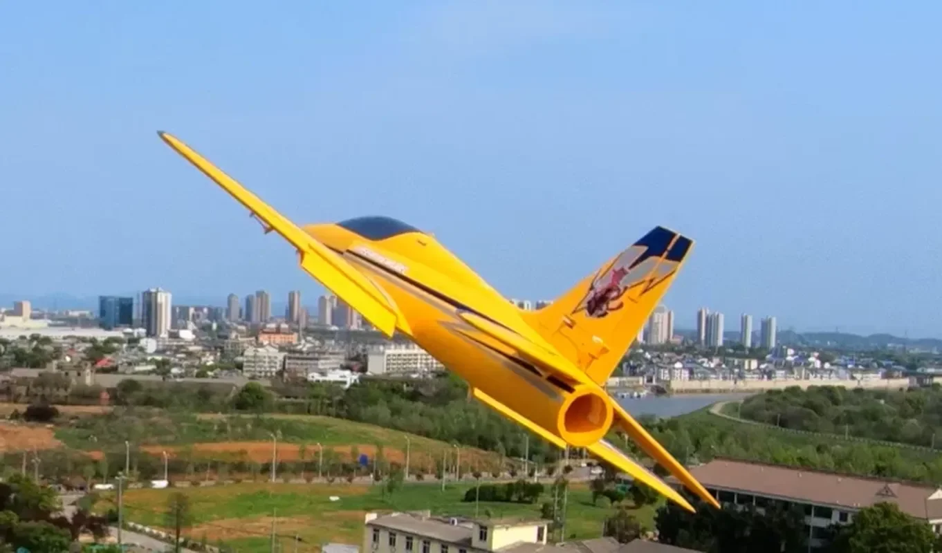 Freewing Vulcan RC Plane Model, Jet Elétrico, Montagem de Asa Fixa