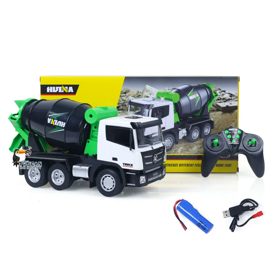HUI NA TOYS 1:18 9CH コンクリートミキサー RC S105ce55ac4d544b8a4dc43fc70647
