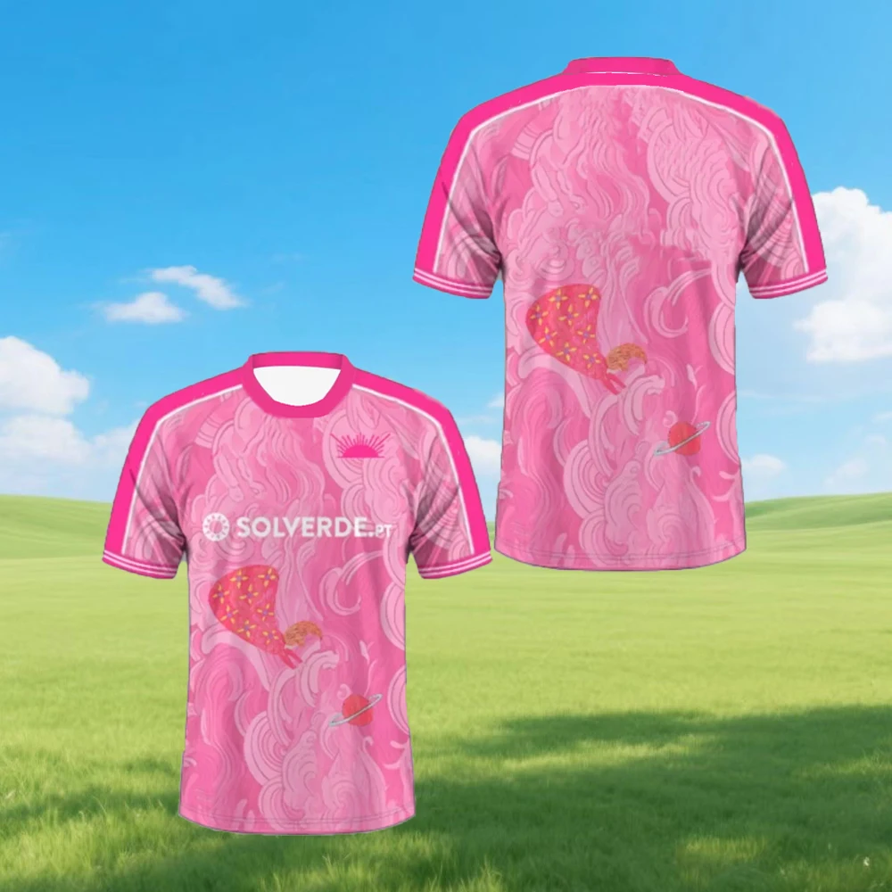 2025 Nuevo producto Estoril Beach Camiseta de fútbol de manga corta para adultos Camiseta suelta para entrenamiento y uniforme de fútbol