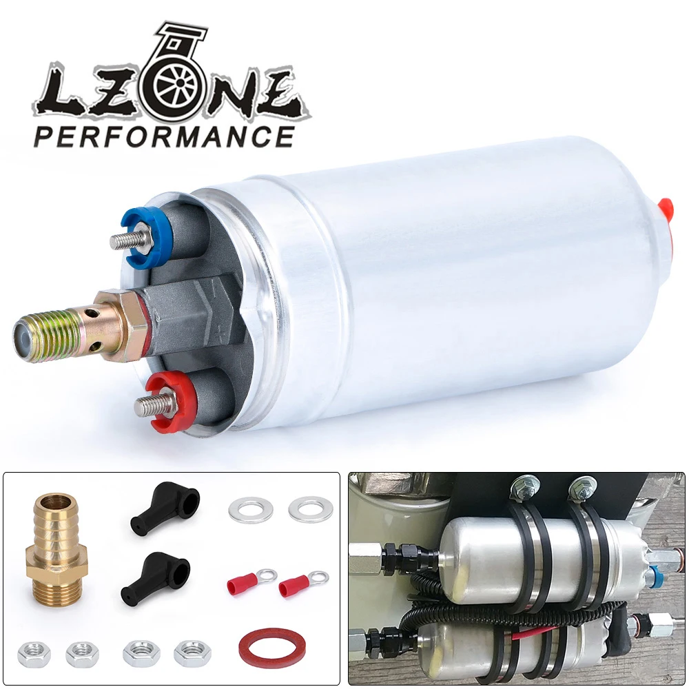 LZONE - TOP QUALITY External Fuel Pump 044 OEM:0580 254 044 Poulor 300lph come with white pack JR-FPB044