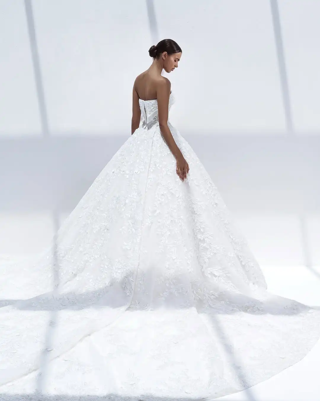 Luxury Mermaid Wedding Dress Off Shoulder Long Sleeve Lace Bridal Gown Elegant Custom Made Amanda Novias Official