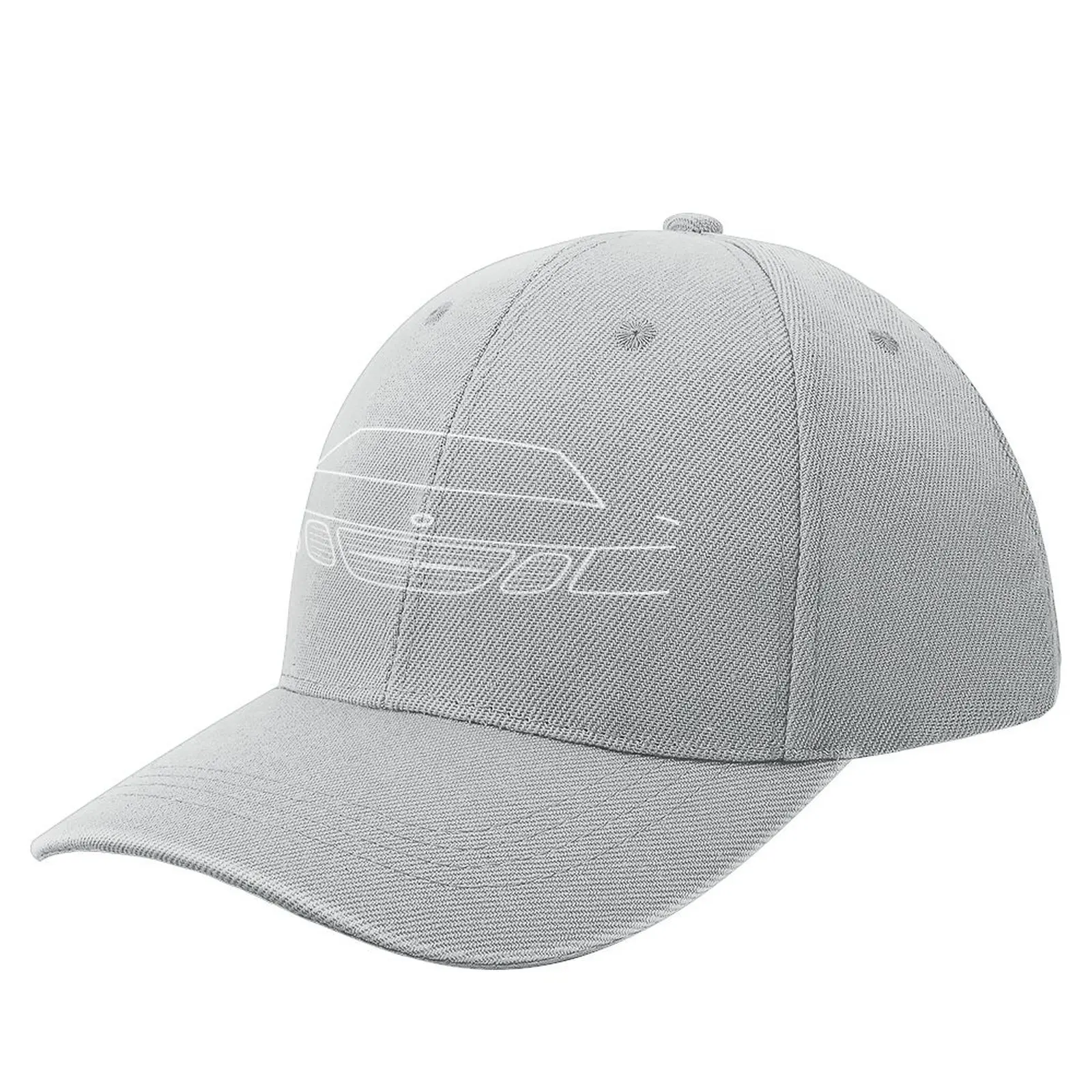 Saab 9-3 classic car white outline graphic Baseball Cap Hat Man For The Sun Golf Hat summer hats Beach Sun Hats For Women Men'S