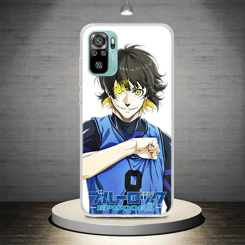 Blue Lock Bachira Meguru Phone Case Cover for Xiaomi Redmi Note 7 8 9 10 Pro 8T 9S Mi 15 14 Ultra 12T 11T 10T 9T 12 11 Lite Coqu view 3