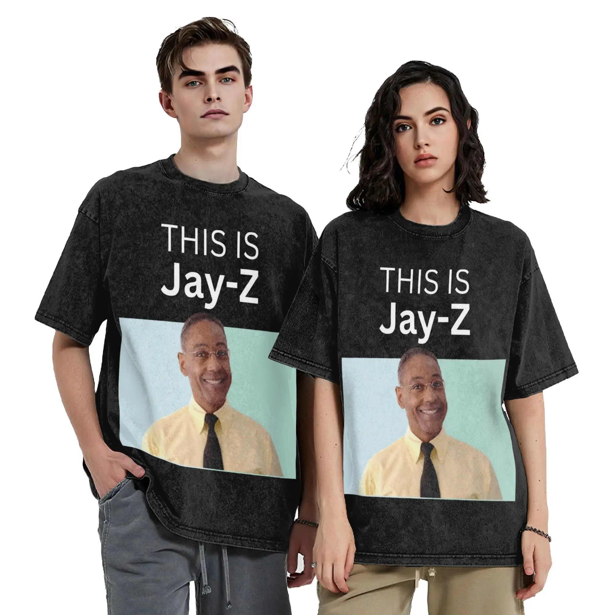 This Is Jay Z Washed T Shirts Streetwear Hip Hop Fashion T-Shirt  Tees Tops Men Women Short Sleeve Oversize Graphic Printed