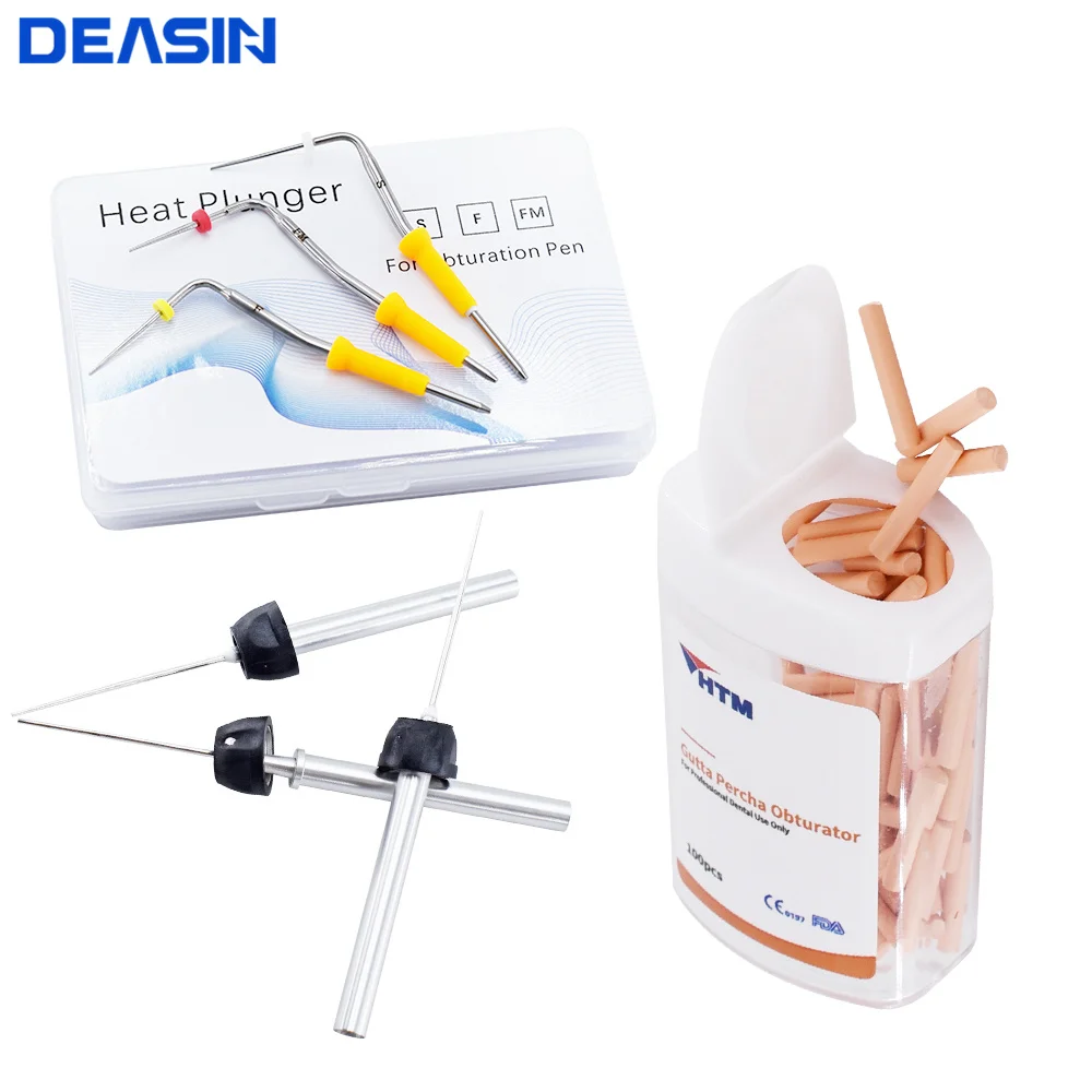 Hot Melt Filling Gun Pen Spare Accessories Dental Needles Heat Plunger Gun Needle Gutta Percha Bars Dentist Parts Tools