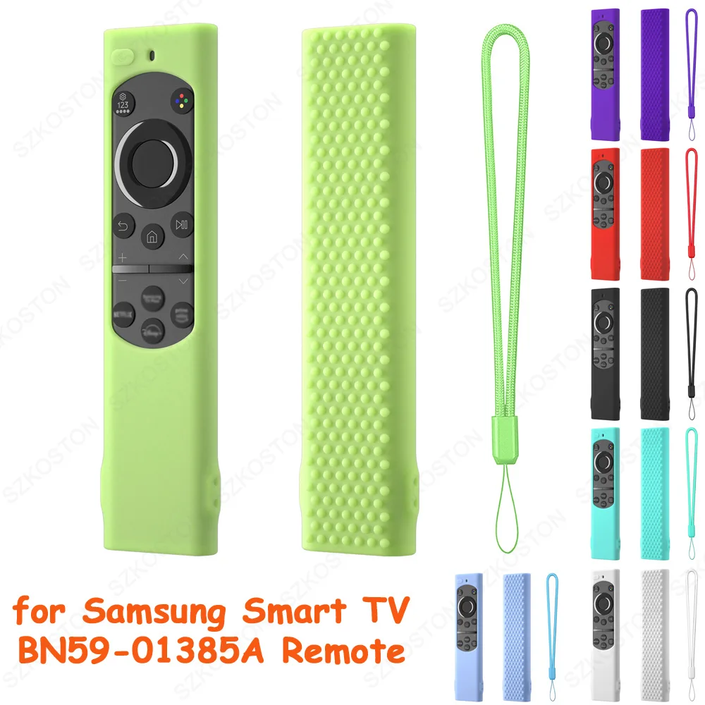 Silicone Remote Control Cover for Samsung Smart TV Control Case BN59-01388A BN59-01385A BN59-01388H Shockproof Anti-Slip Cover