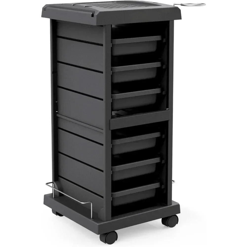 

Salon Trolley, Made of Premium ABS Plastic Ensuring Maximum Durability, It Provides You with An Extra Workspace, Salon Trolley