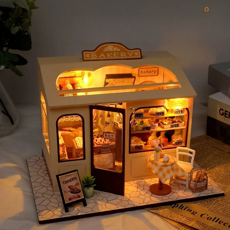 Creative Customized Jigsaw Puzzle DIY Toys - Miniature House Creative Miniature Jigsaw Puzzle Toys