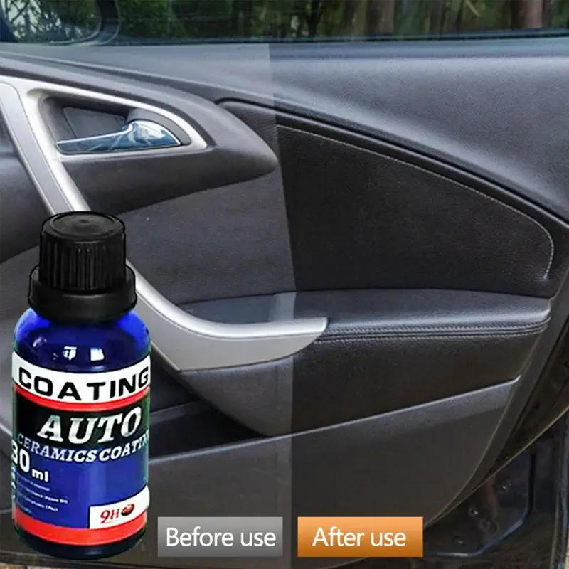 

30ml Car Restorer Liquid Auto Refurbishment Restorer Liquid Cars Interior Parts Leather Plastic Renovator Refreshing Cleaner