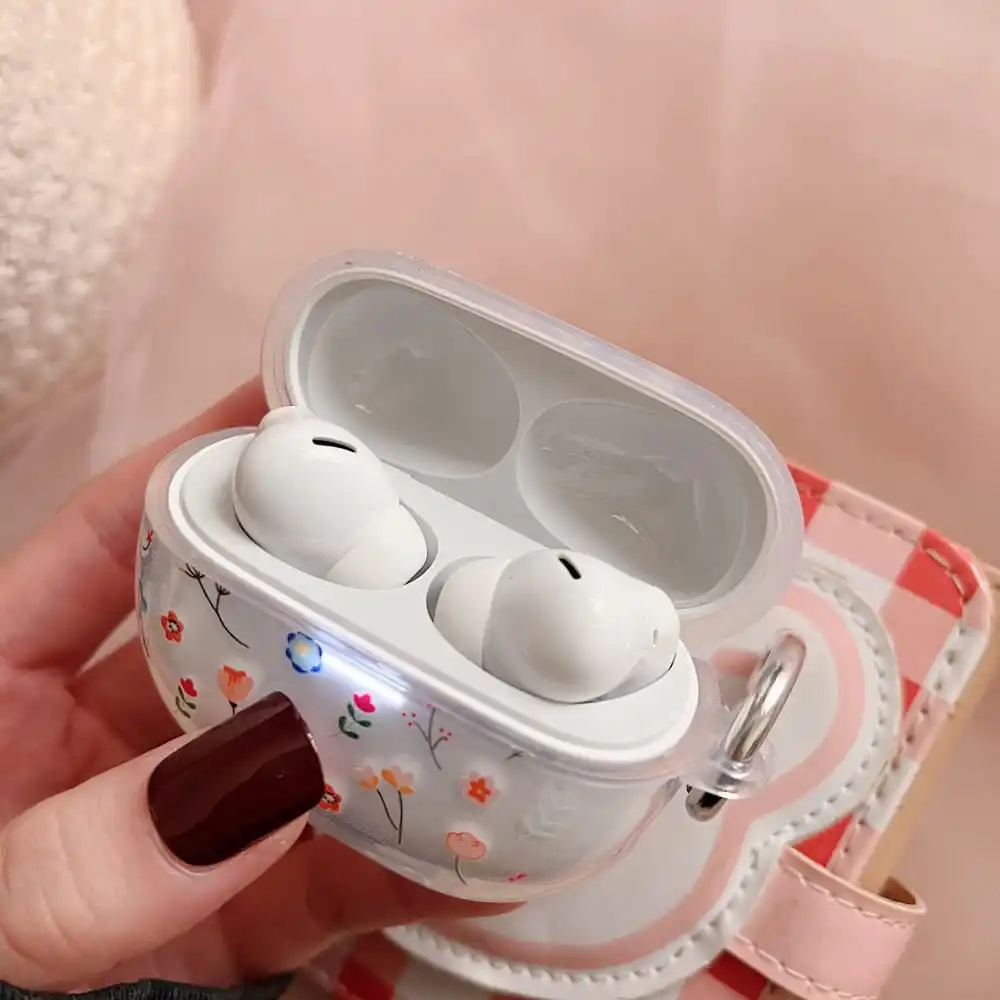 Cute Cartoon Astronaut Flowers Earphone Protective Cover for Redmi Buds 5 Pro Wireless Headphone Charging Box Protect Case