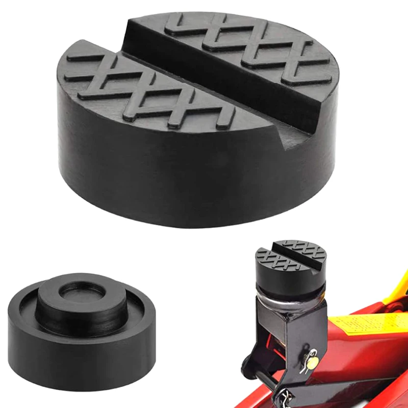 Jack Pad Anti-slip Rail Adapter Rubber Support Block Heavy Duty Car Lift Tool Accessories Universal Car Jack Rubber Pads