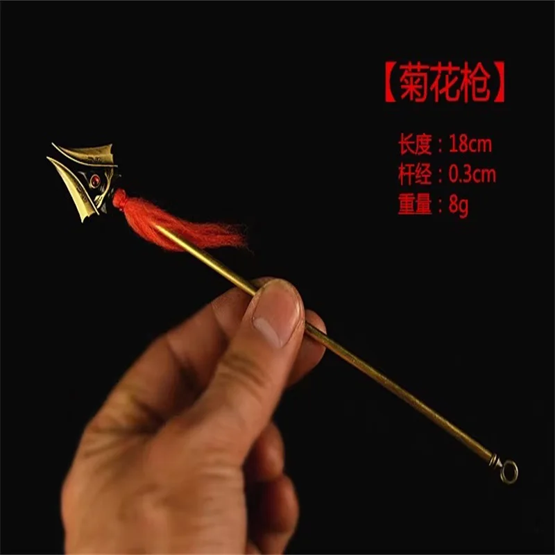 

Little 1/12 Mini Cold Toy Chrysanthemum Long Spear High Quality Model Fit 6'' Action Figures Soldier In Stock