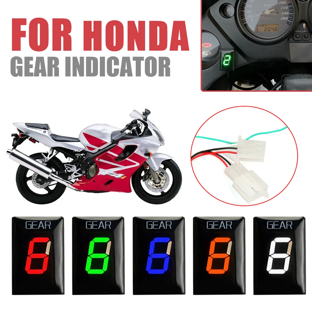 

Индикатор передачи мотоцикла для Honda CBR 600 F4i CBR600F4i CBR600 F4i CB600F Hornet CB 600 F 400 1100 SF CB 900 F Hornet CBR900RR