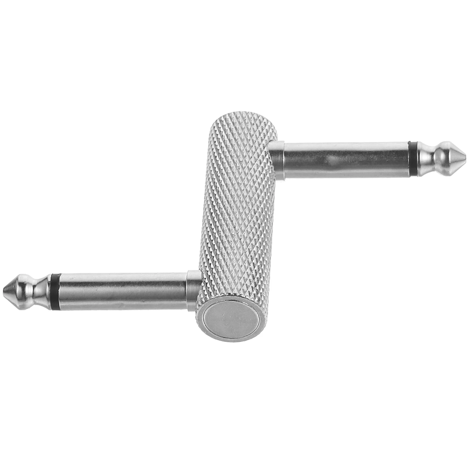 Connettore in metallo Jack audio Pedali Accoppiatore Basso rumore Durevole salvaspazio Accessori per cavi Connettore per scheda basso