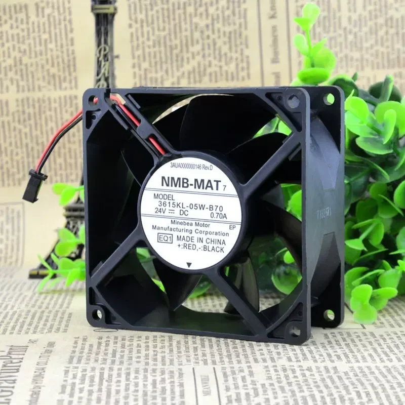 3615KL-05W-B70 24V 0.7A 9cm ABB Inverter Dedicated Fan for ACS510 ACS550