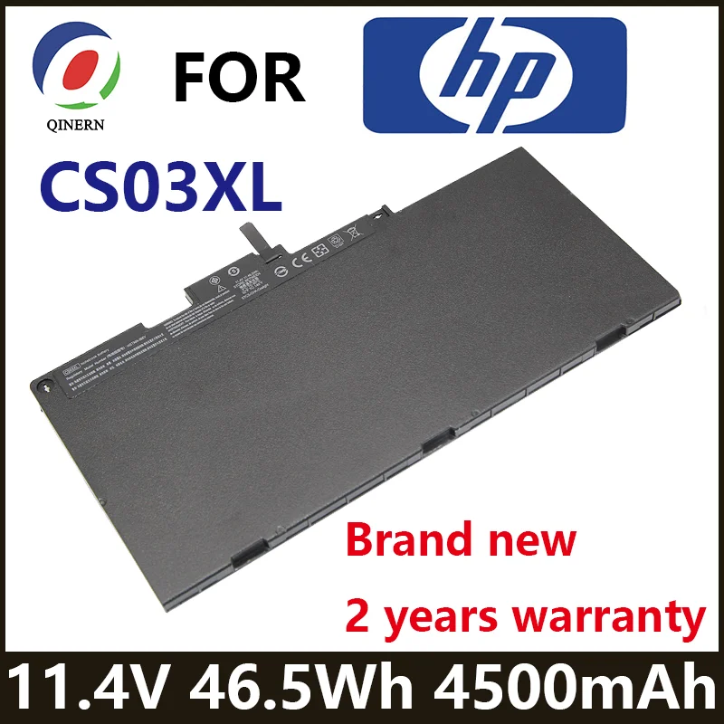 CS03XL 11.4V 46.5WH 4500mAh Laptop Battery for HP Elitebook 840 848 850 745 755 G3 G4 ZBook 15u G3 G4 Series