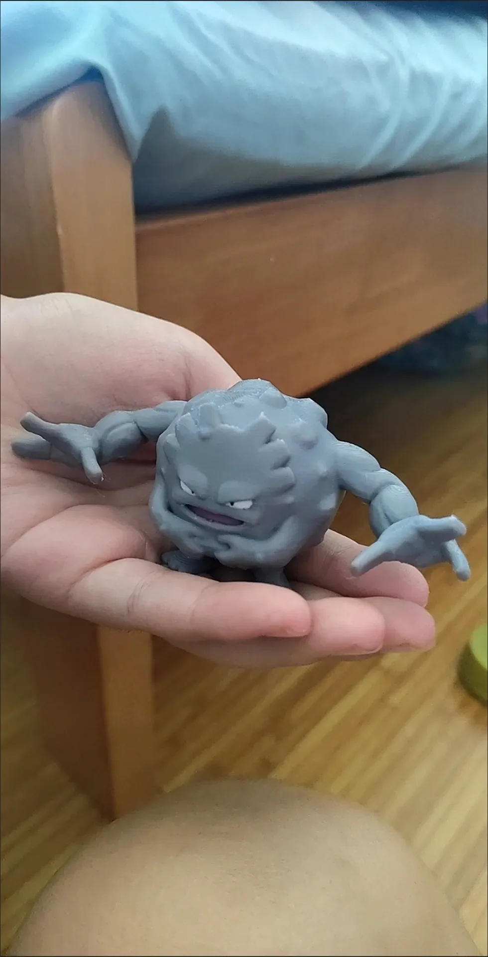 Hot Anime Graveler Golem Geodude Action Figure Proportion World 1:20 Diy 3d Printing Kawaii Character Collection Model Kids Toy