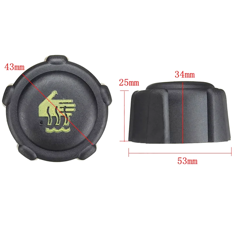 1X Radiator Expansion Tank Cap Auto Parts 04408066 91166192 8200048024 7700805131 For Nissan Qashqai For Renault Megane