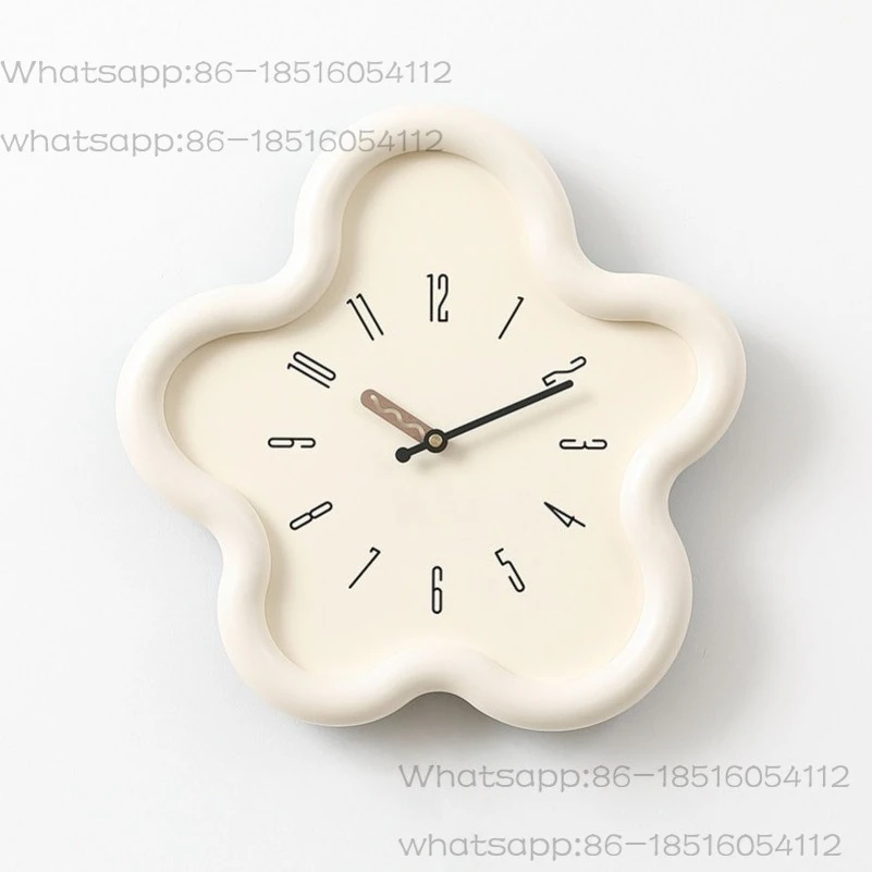 cream-style-flower-creative-swing-wall-clock-modern-minimalist-living-room-atmospheric-clock-decorative-wall-clock